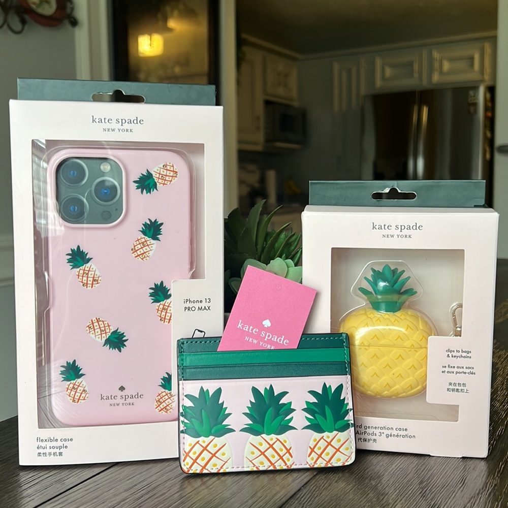 🍍Kate Spade Pineapple Set🍍 - Picture 2 of 15